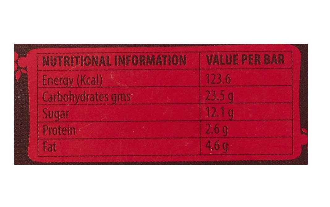 ASAP Fruits & White Chocolate Bars   Box  40 grams